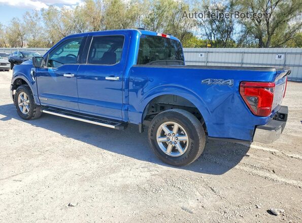 1FTFW3LD0RFA73405 2024 FORD F150 Синий Задняя левая четверть