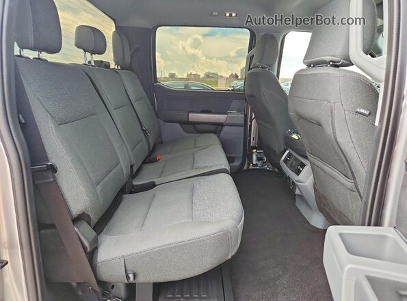1FTFW3LD0RFB88750 2024 FORD F150 Silver უკანა სავარძლების ხედი