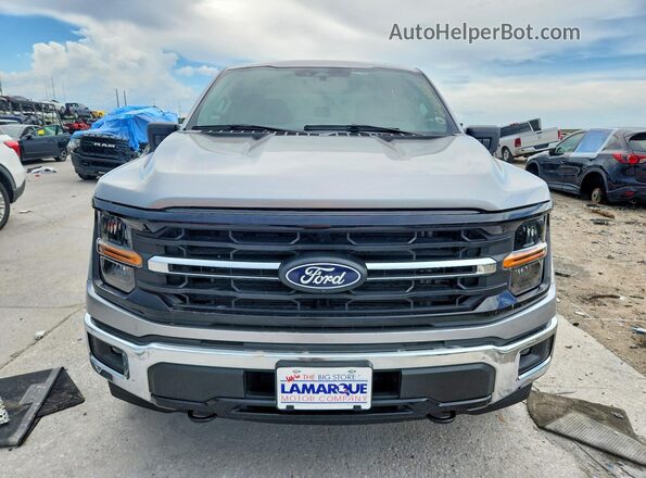 1FTFW3LD0RFB88750 2024 FORD F150 Silver წინა ხედი