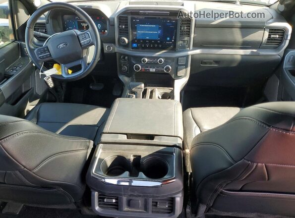 1FTFW3LD0SFA27868 2025 FORD F150 White წინა პანელის ხედი