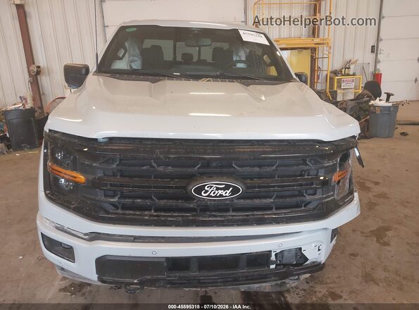 1FTFW3LD0SFB45158 2025 FORD F150 Gray Instrument cluster view