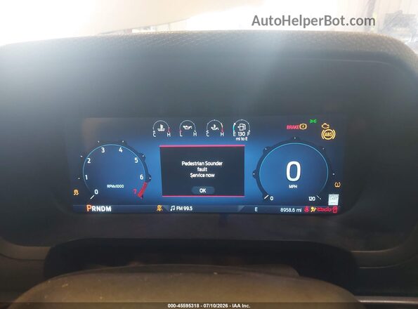 1FTFW3LD0SFB45158 2025 FORD F150 Gray Rear seats view