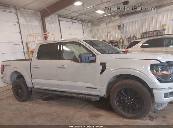 1FTFW3LD0SFB45158 2025 FORD F150 Gray Rear interior view