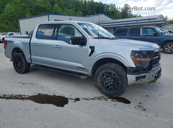 1FTFW3LD0SFB66186 2025 FORD F150 Silver Передня права чверть