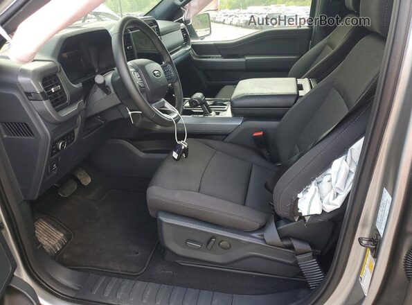 1FTFW3LD0SFB66186 2025 FORD F150 Silver Вид салону спереду