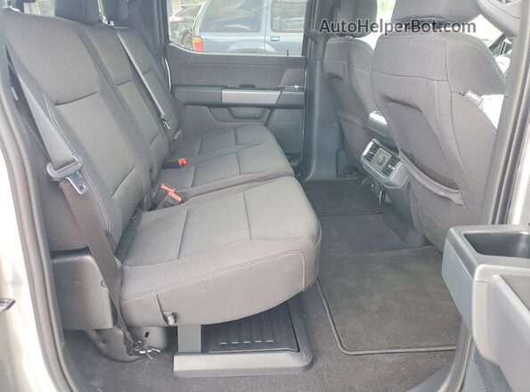 1FTFW3LD0SFB66186 2025 FORD F150 Silver Вид задніх сидінь