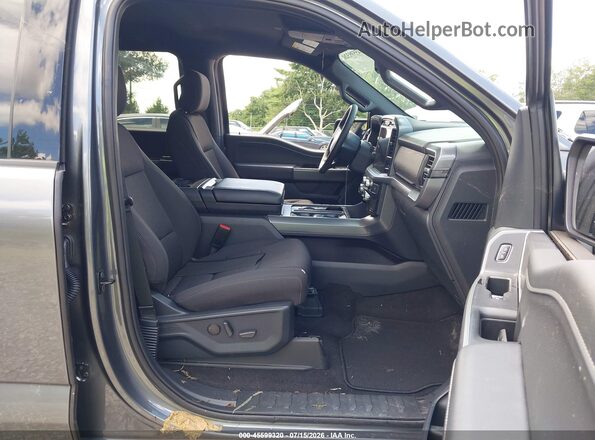 1FTFW3LD0SFC10509 2025 FORD F150 Gray Вид салону спереду