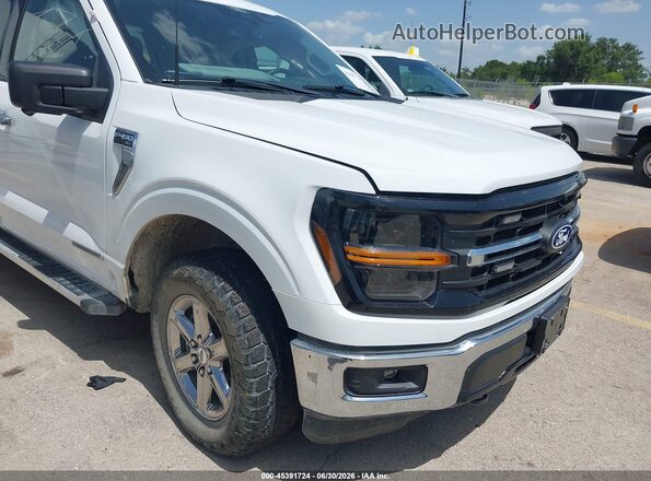 1FTFW3LD1RFB20330 2024 FORD F150 White Widok wnętrza 360 stopni