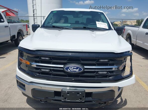 1FTFW3LD1RFB20330 2024 FORD F150 White Widok wnętrza z tyłu