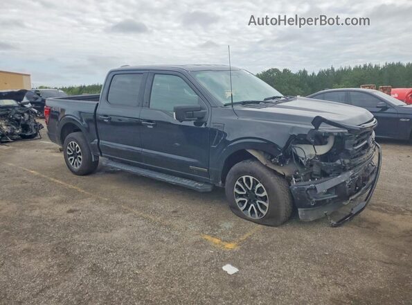 1FTFW3LD1RFB88451 2024 FORD F150 Black Przód prawy
