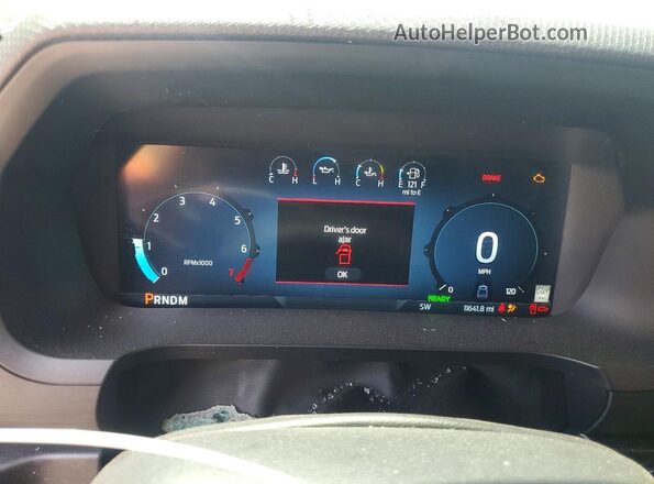 1FTFW3LD1RFC10724 2024 FORD F150 Black Vista del cuadro de instrumentos