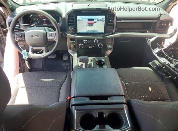 1FTFW3LD1RFC10724 2024 FORD F150 Black Vista del salpicadero