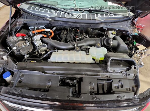 1FTFW3LD1SFA81471 2025 FORD F150 Red Vista interior trasera