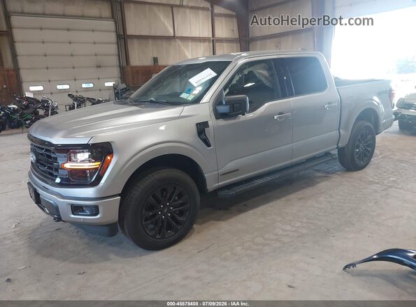 1FTFW3LD1SFC01284 2025 FORD F150 Gray წინა მარცხენა ხედი სამი მეოთხედიდან