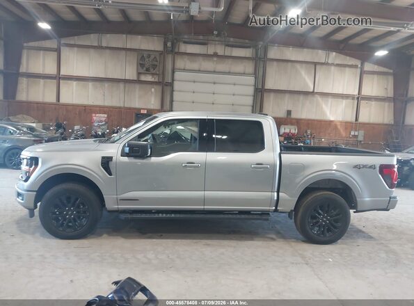1FTFW3LD1SFC01284 2025 FORD F150 Gray სალონის 360-გრადუსიანი ხედი