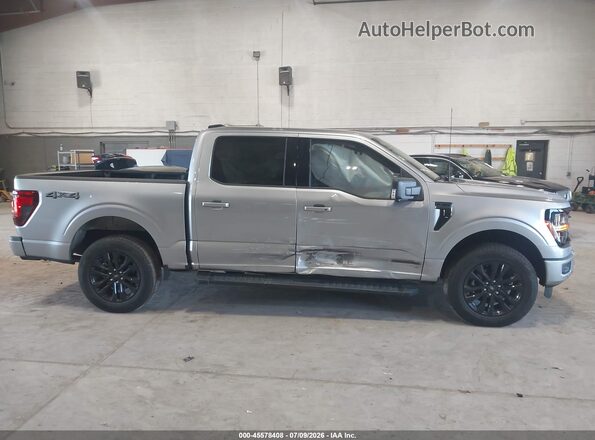 1FTFW3LD1SFC01284 2025 FORD F150 Gray წინა ხედი