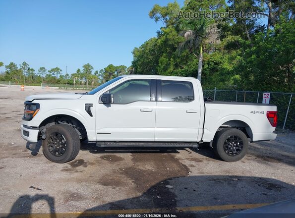 1FTFW3LD2RFB12365 2024 FORD F150 Gray Rear interior view