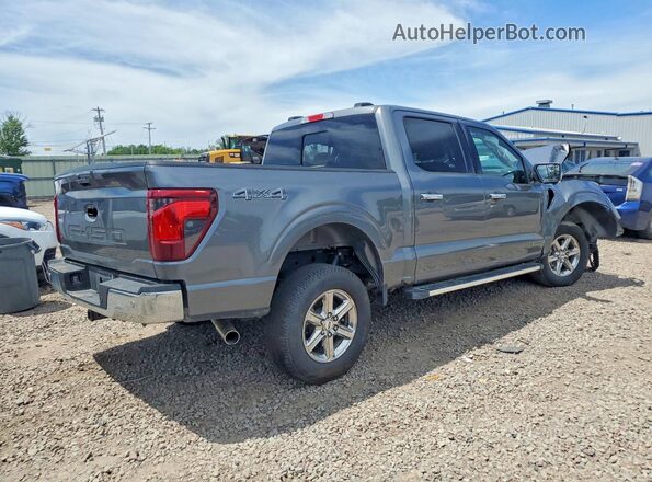 1FTFW3LD2RFB24113 2024 FORD F150 Gray უკანა მარჯვენა