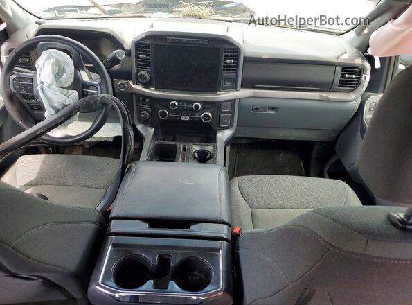 1FTFW3LD2RFB24113 2024 FORD F150 Gray წინა პანელის ხედი