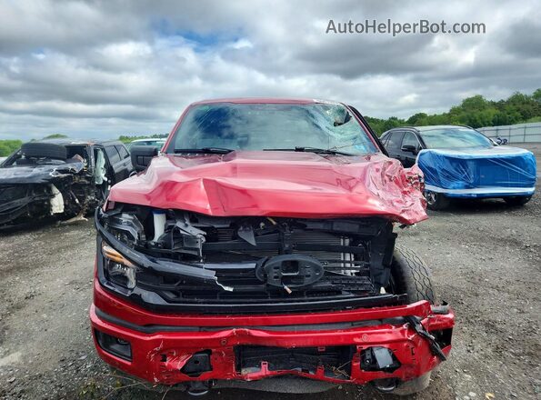 1FTFW3LD2RFB69309 2024 FORD F150 Red Widok z przodu