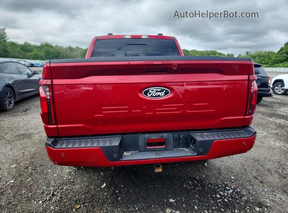 1FTFW3LD2RFB69309 2024 FORD F150 Red Widok z tyłu