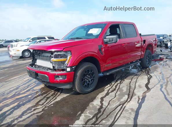 1FTFW3LD2RFB69424 2024 FORD F150 Maroon Przód lewy