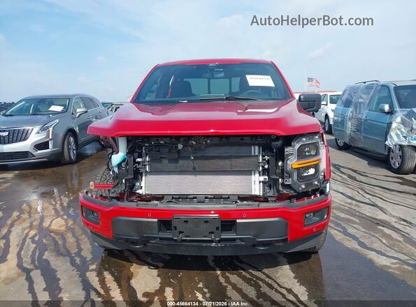 1FTFW3LD2RFB69424 2024 FORD F150 Maroon Widok wnętrza z tyłu