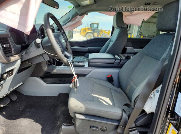 1FTFW3LD2RFC09856 2024 FORD F150 Black Front interior view