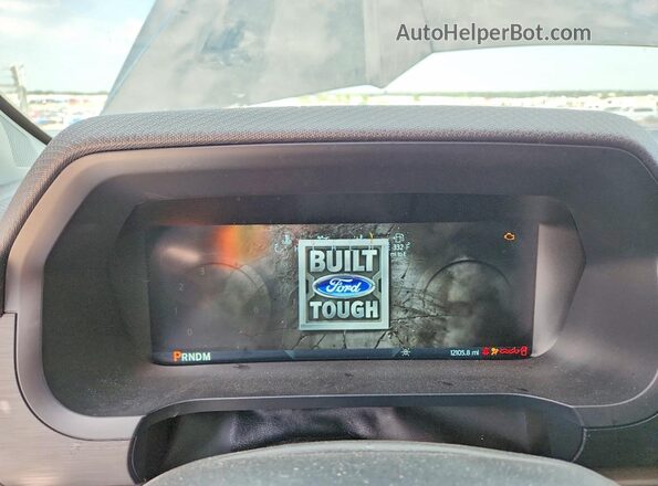 1FTFW3LD2RFC09856 2024 FORD F150 Black Instrument cluster view