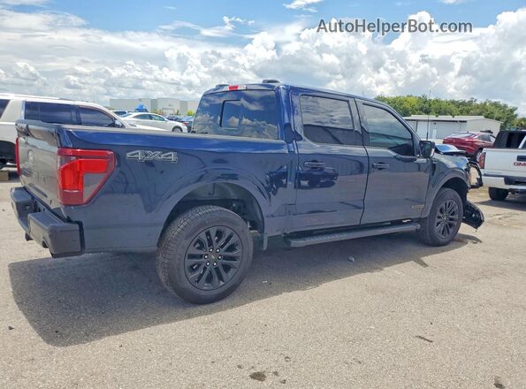 1FTFW3LD2SFB57490 2025 FORD F150 Blue უკანა მარჯვენა