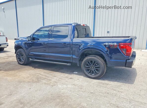 1FTFW3LD2SFB57490 2025 FORD F150 Blue უკანა მარცხენა