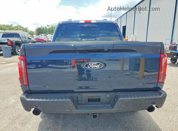 1FTFW3LD2SFB57490 2025 FORD F150 Blue უკანა ხედი