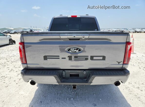 1FTFW3LD3RFA16972 2024 FORD F150 Gray Rear view