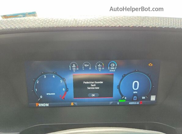 1FTFW3LD3RFA16972 2024 FORD F150 Gray Instrument cluster view