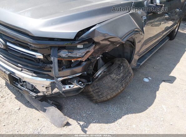 1FTFW3LD3RFA47087 2024 FORD F150 Gray Вид спереду