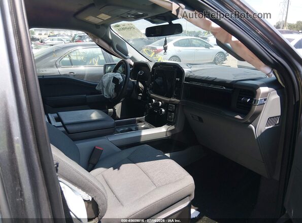 1FTFW3LD3RFA47087 2024 FORD F150 Gray Вид салону спереду