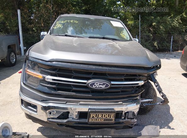 1FTFW3LD3RFA47087 2024 FORD F150 Gray Вид щитка приладів