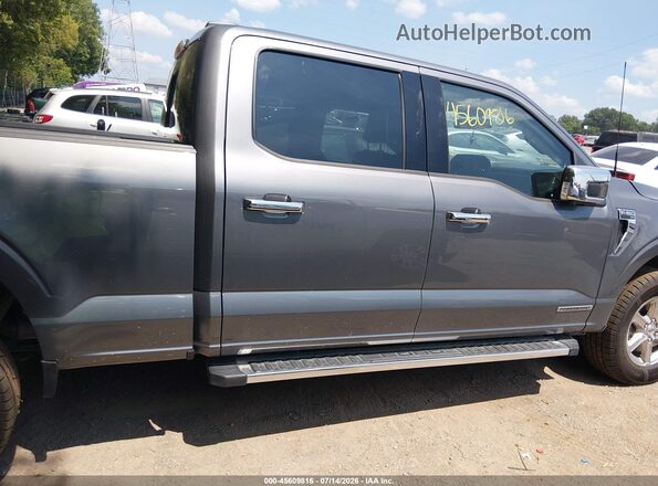 1FTFW3LD3RFA47087 2024 FORD F150 Gray Вид задньої частини салону