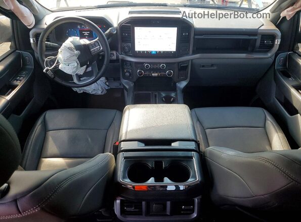 1FTFW3LD3SFA75476 2025 FORD F150 White Dashboard view