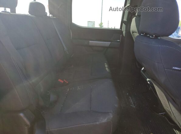 1FTFW3LD3SFC11461 2025 FORD F150 Silver Вид задніх сидінь