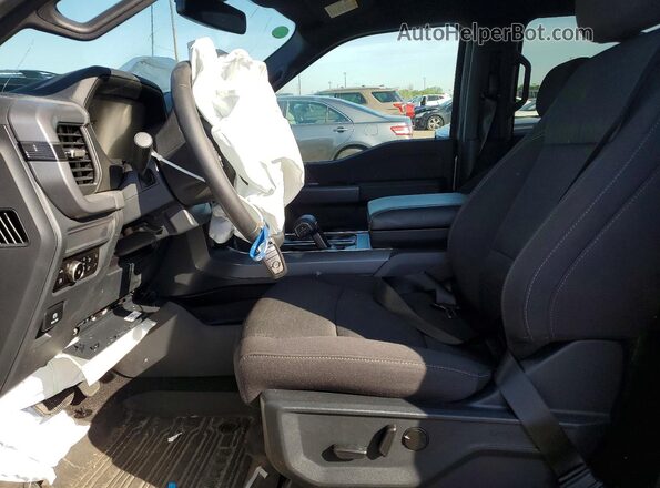1FTFW3LD3SFC11461 2025 FORD F150 Silver Вид салону спереду