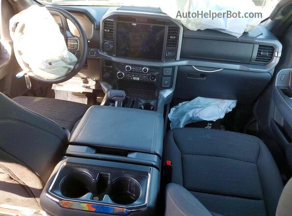 1FTFW3LD3SFC11461 2025 FORD F150 Silver Вид панелі приладів
