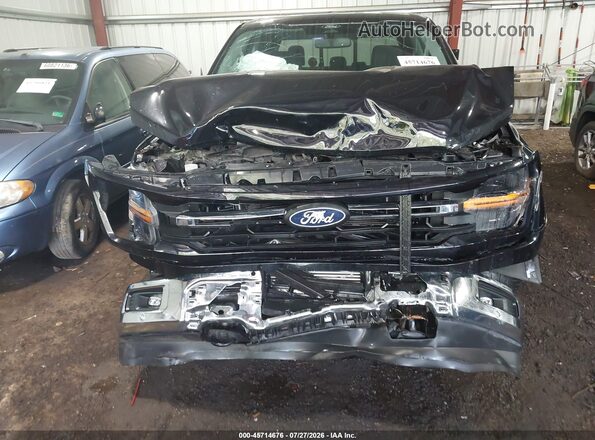 1FTFW3LD4RFA21422 2024 FORD F150 Black Вид щитка приладів