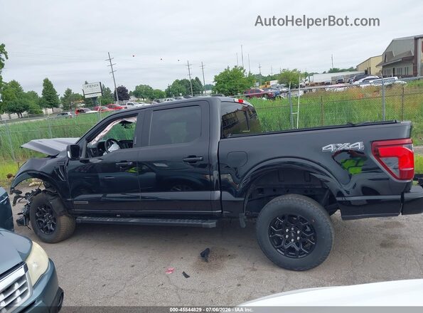 1FTFW3LD4RFA28693 2024 FORD F150 Black Vista interior de 360 grados