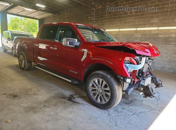 1FTFW3LD5RFB80160 2024 FORD F150 Red Առջևի աջ