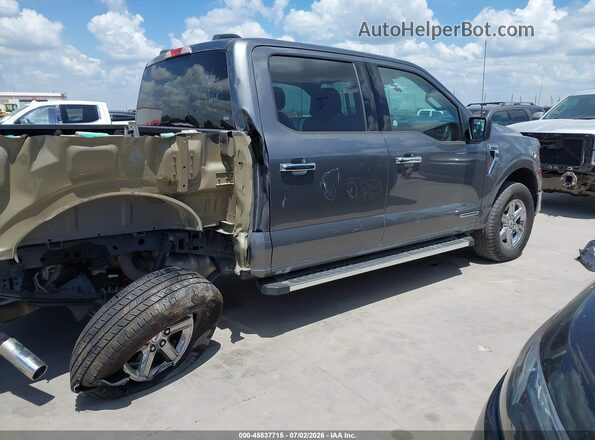1FTFW3LD5SFA80629 2025 FORD F150 Серый Вид щитка приборов