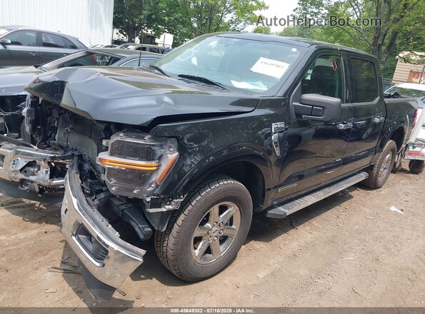 1FTFW3LD6RFA35631 2024 FORD F150 Black Передня ліва чверть
