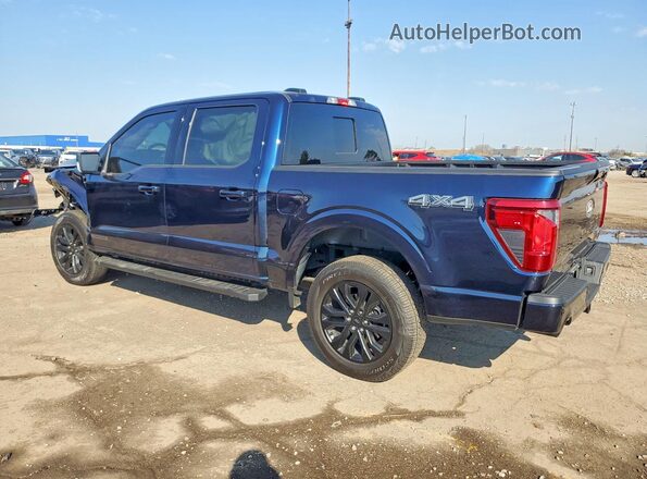 1FTFW3LD7SFA75867 2025 FORD F150 Blue Հետևի ձախ