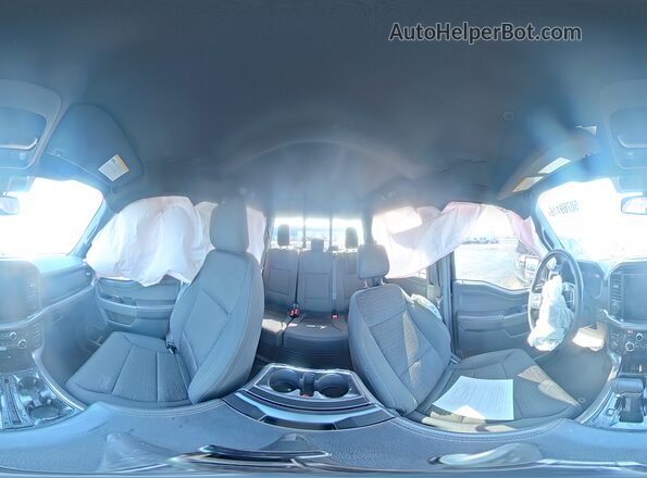 1FTFW3LD7SFA75867 2025 FORD F150 Blue VIN կոդի պիտակի տեսք