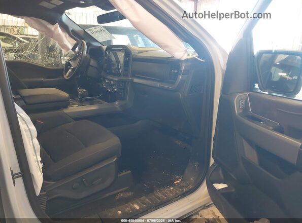 1FTFW3LD8SFA44918 2025 FORD F150 Gray Widok wnętrza z przodu